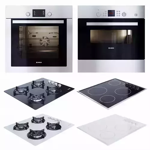 Kitchen Appliances Set1 Bosch 3D model