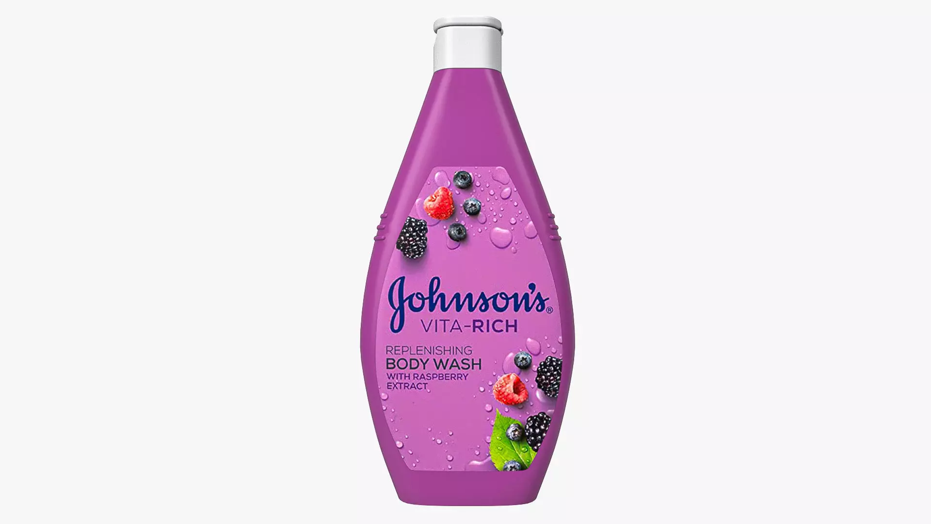 Johnsons Vita-Rich Raspberry Extract Body Wash 3D model_0