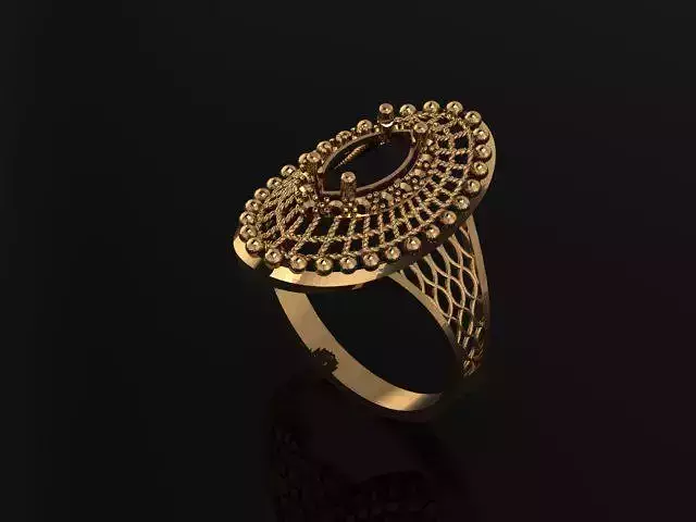 women fusion ring 3d print ultra light 3D print model