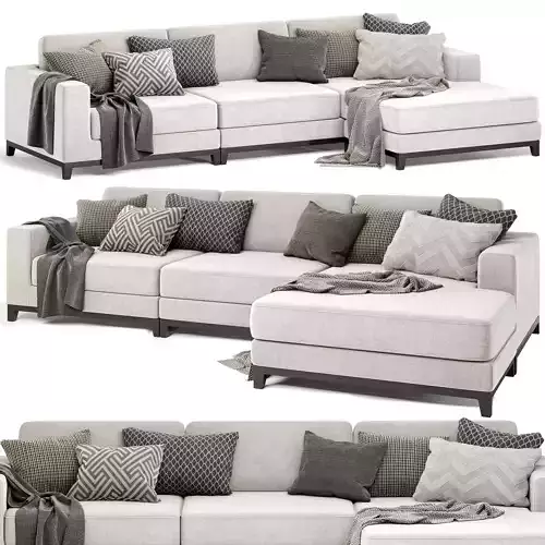 Frankfurt modern chaise lounge