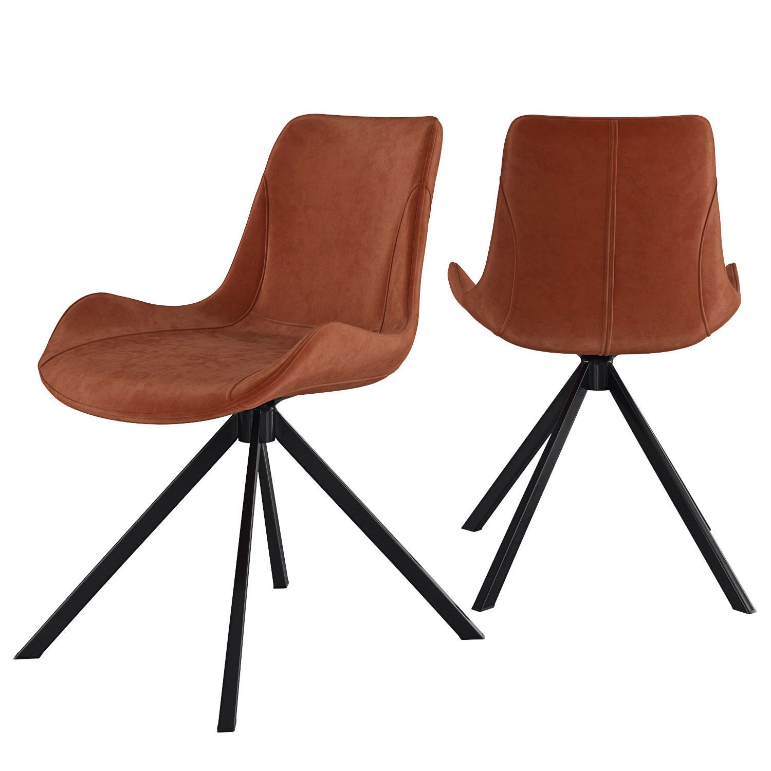 Chair F3217BB 3D model_2