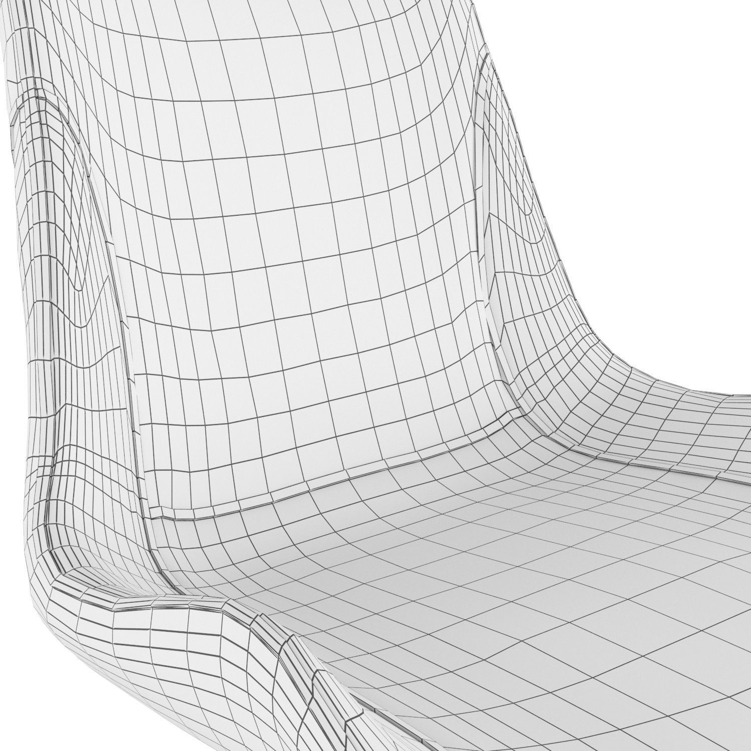 Chair F3217BB 3D model_6