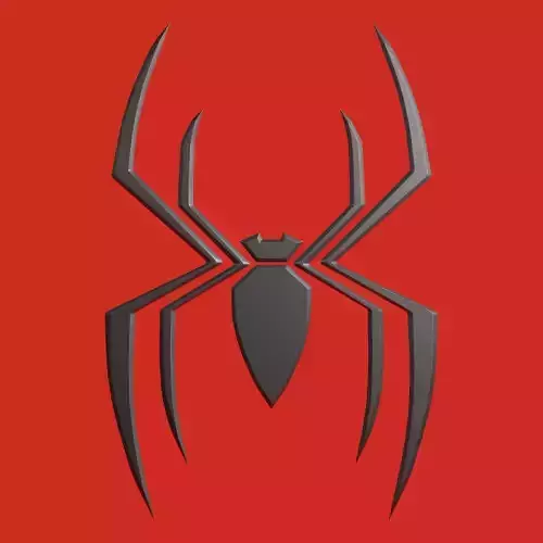 MCU Spider-Man Chest Symbol  3D print model