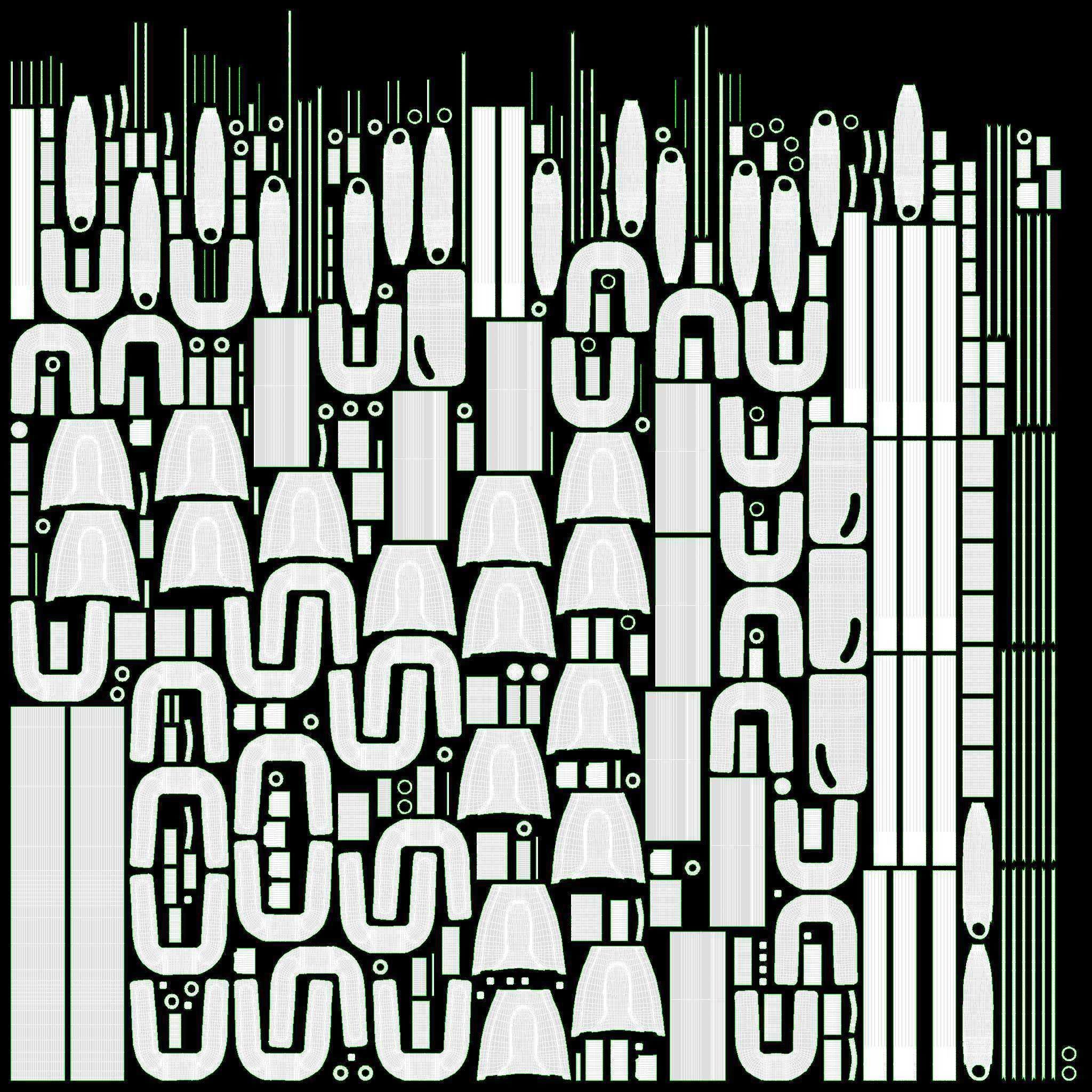 Marching Bass Drum with Carrier 26x12 3D model_17