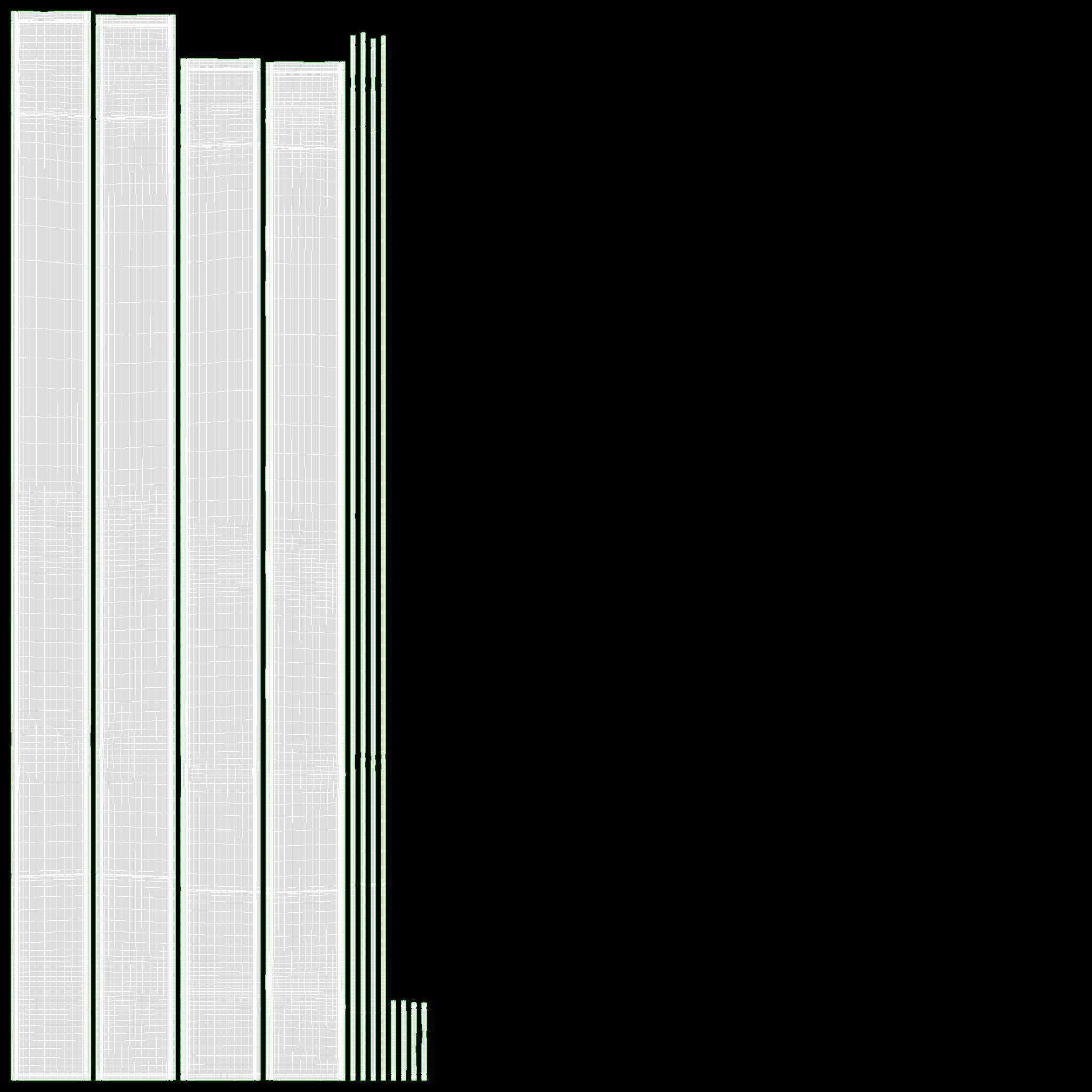 Marching Bass Drum with Carrier 26x12 3D model_15