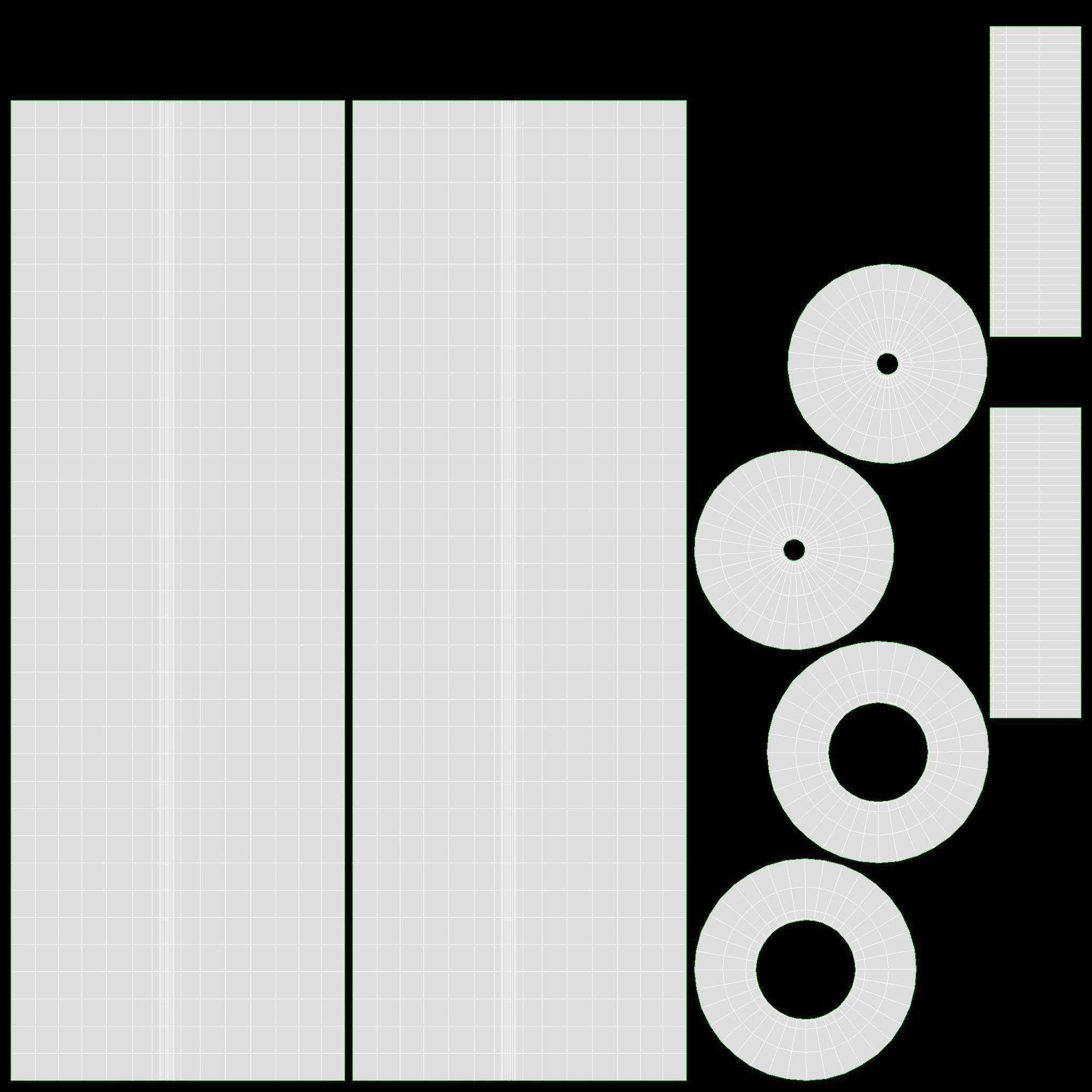 Marching Bass Drum with Carrier 26x12 3D model_24