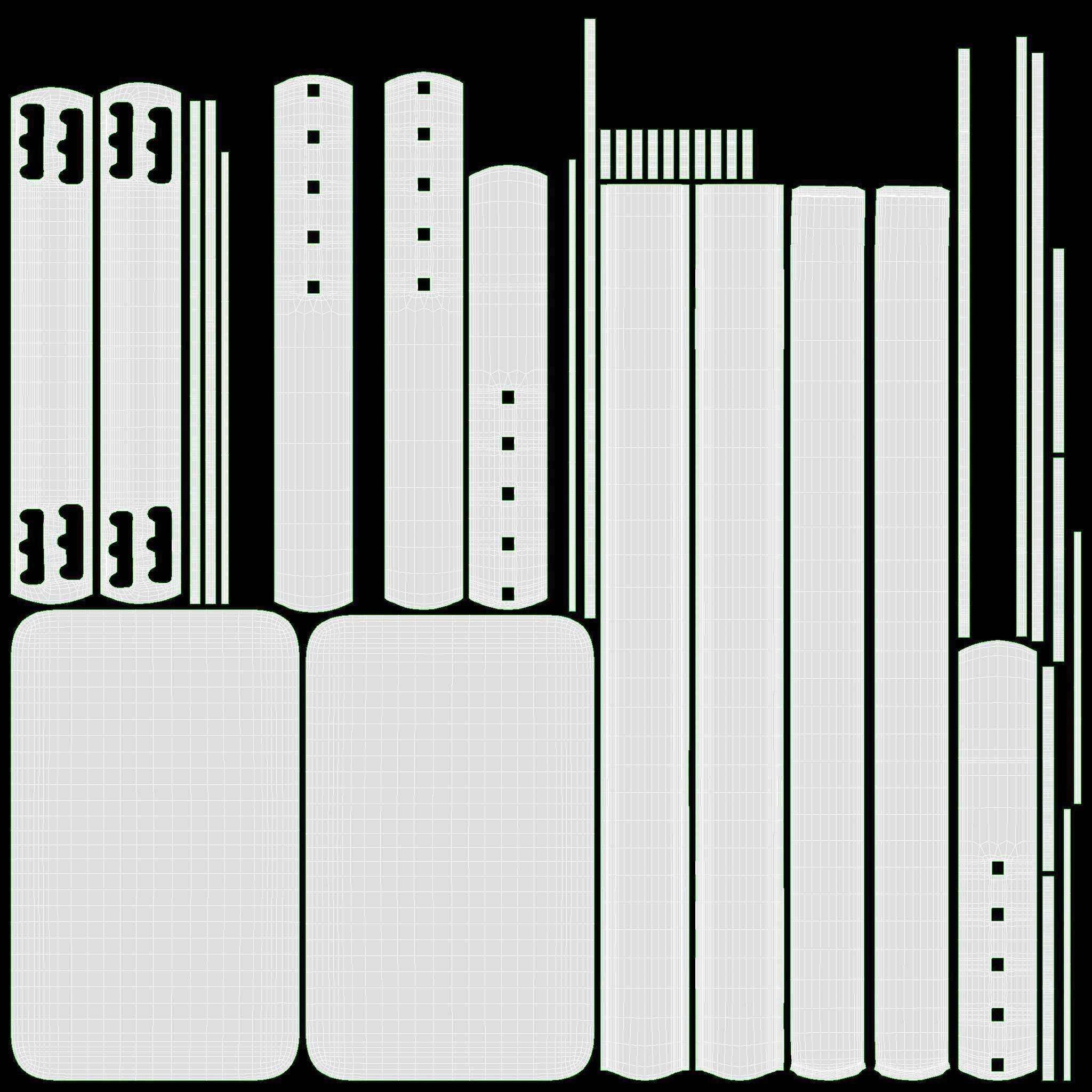 Marching Bass Drum with Carrier 26x12 3D model_20