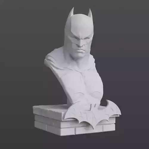 BATMAN BUST stl model for 3d printing 3D print model