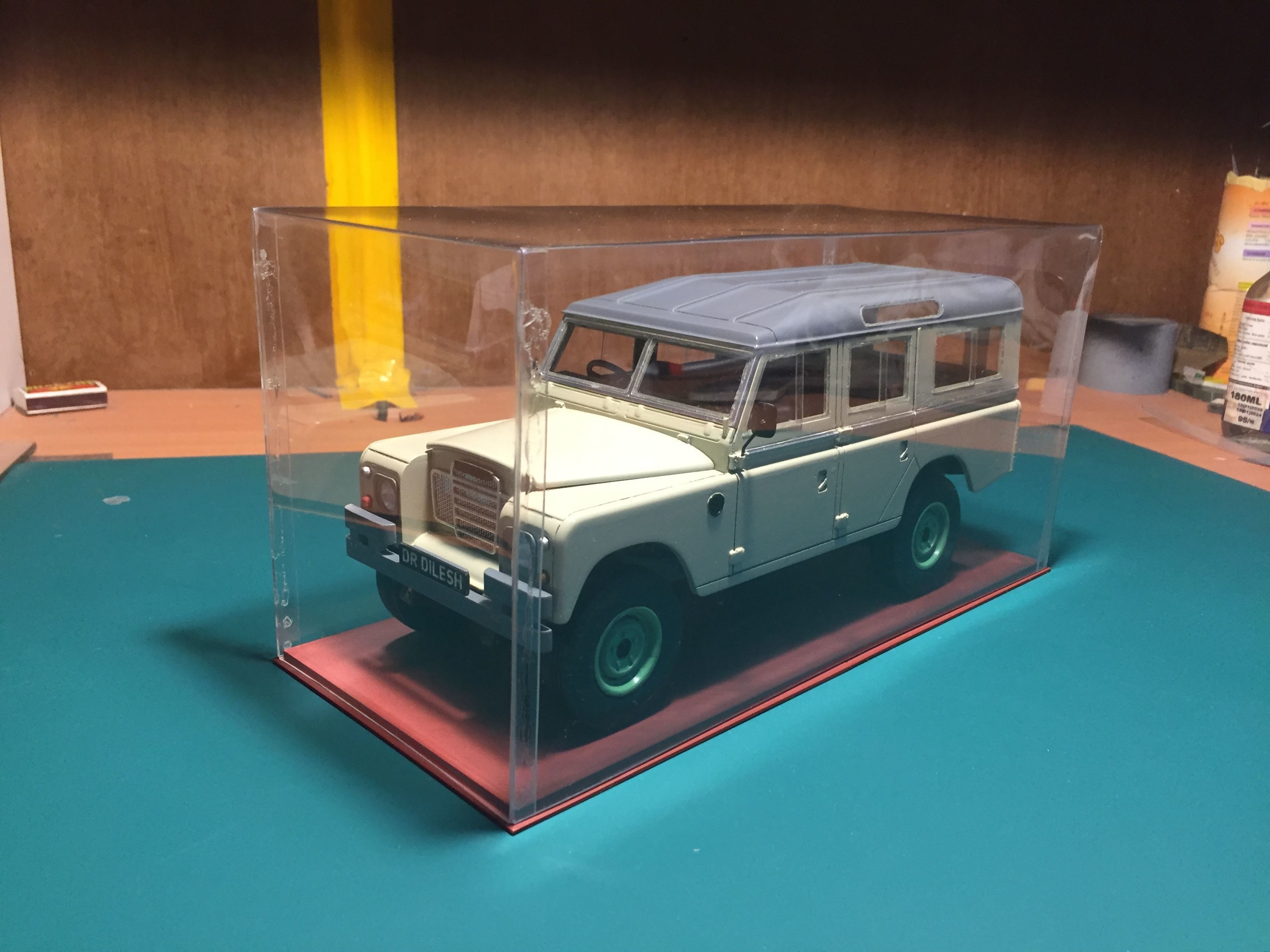 Land Rover 3 series Wagon 1 to 18  scale model series   3D print model_8