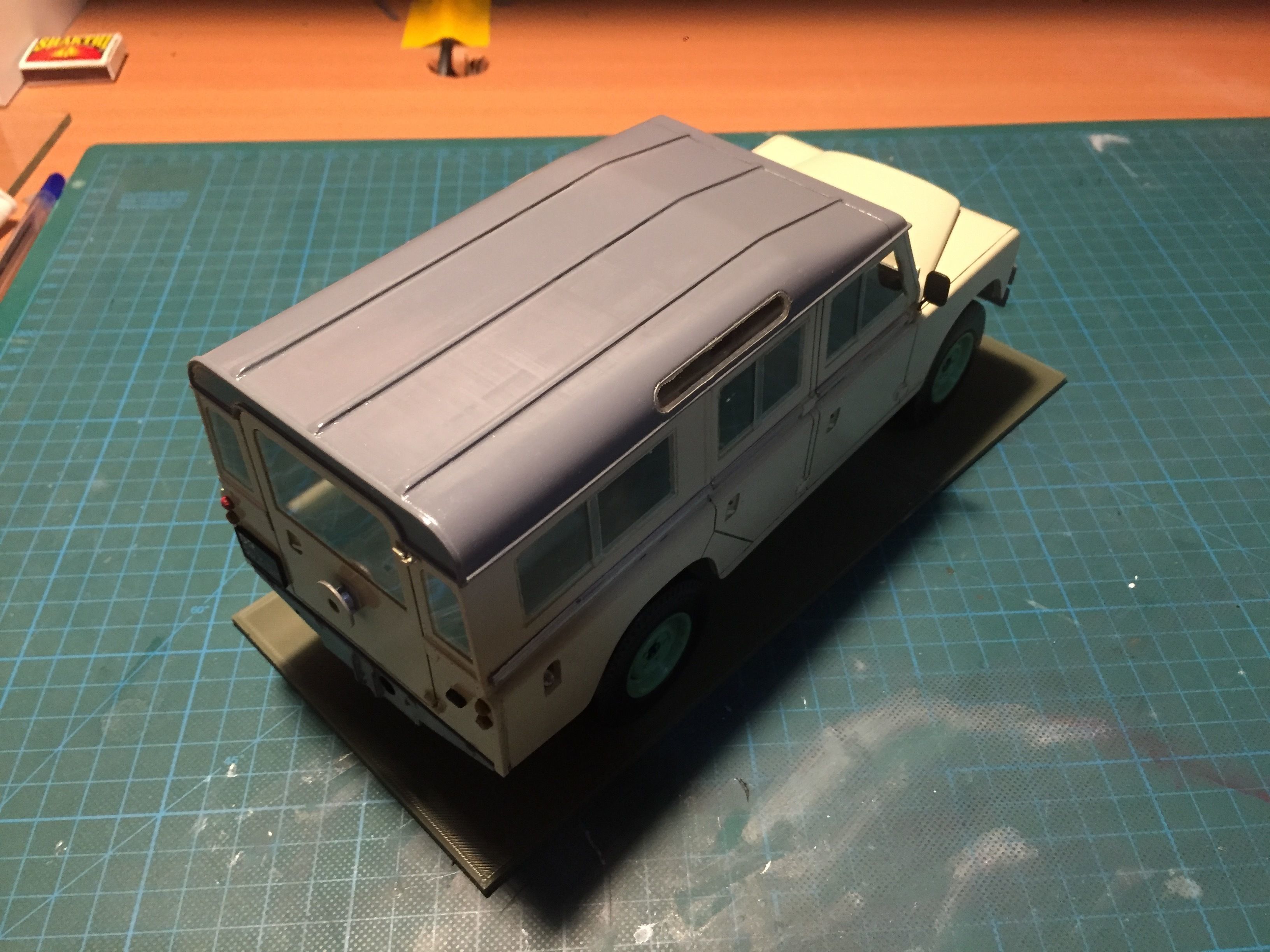 Land Rover 3 series Wagon 1 to 18  scale model series   3D print model_28
