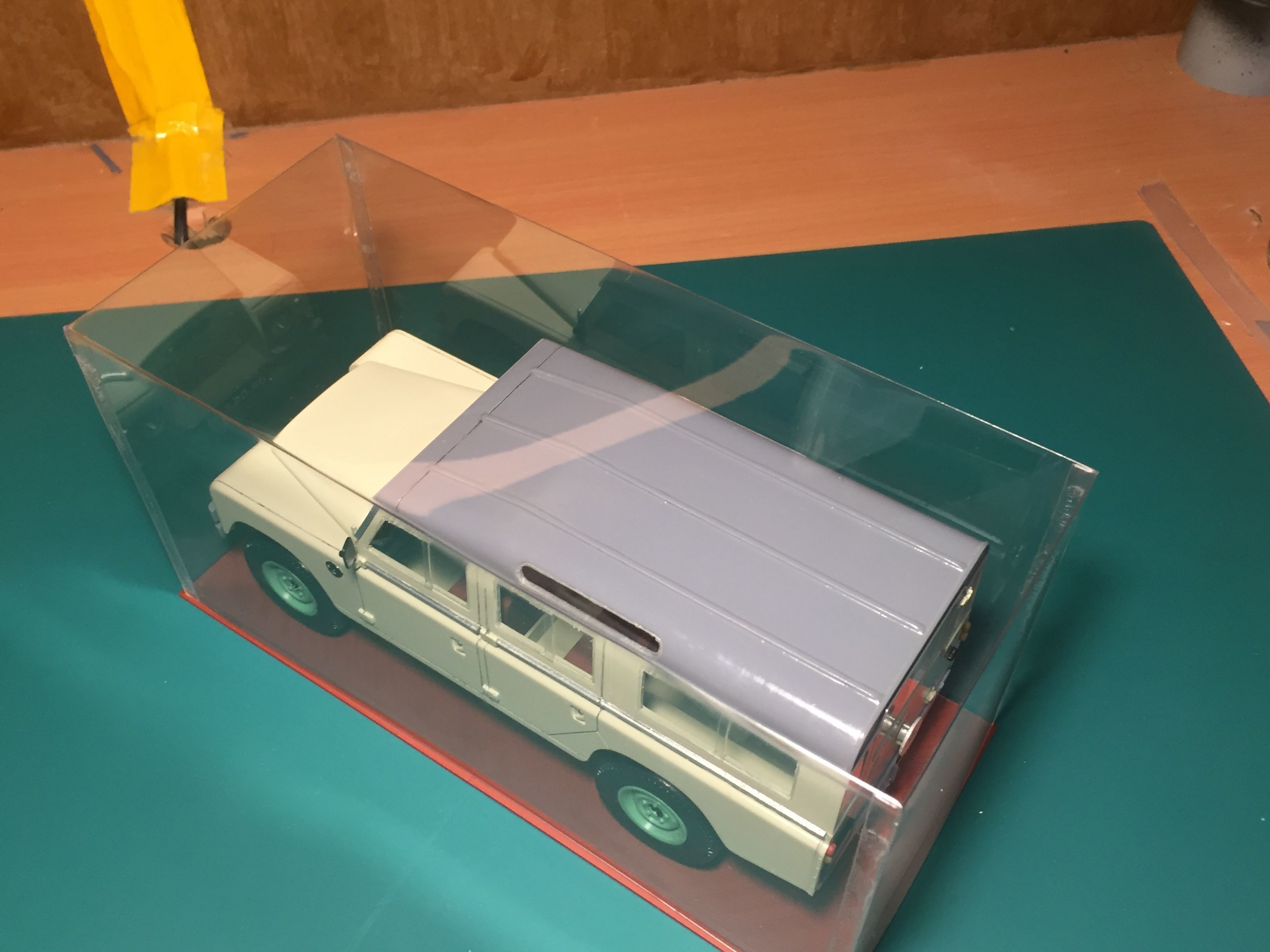 Land Rover 3 series Wagon 1 to 18  scale model series   3D print model_9