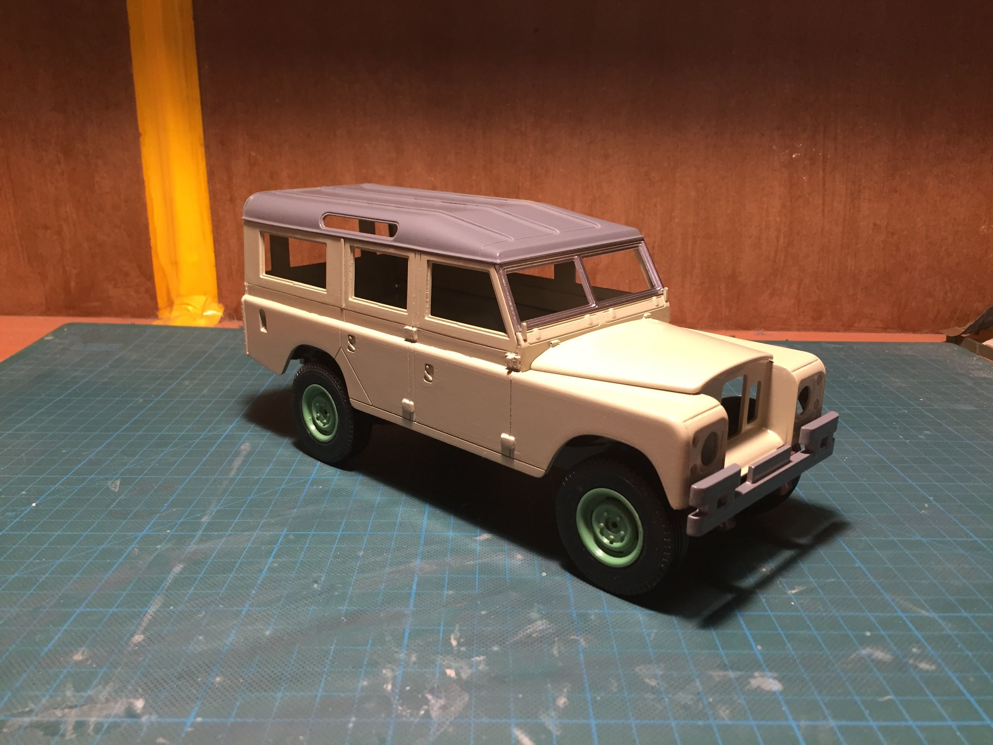 Land Rover 3 series Wagon 1 to 18  scale model series   3D print model_19