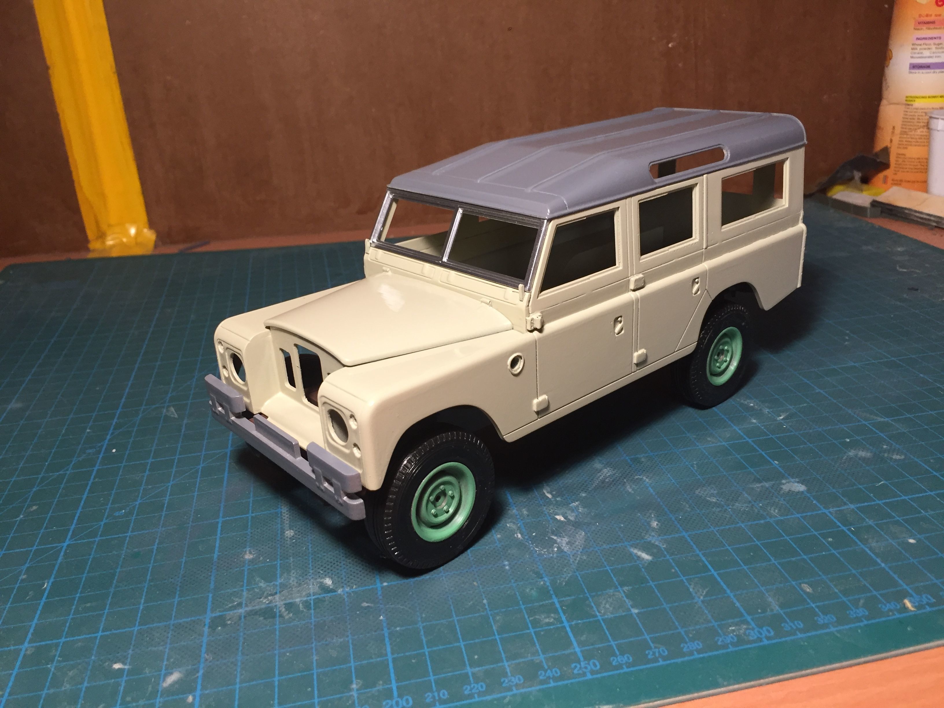 Land Rover 3 series Wagon 1 to 18  scale model series   3D print model_18