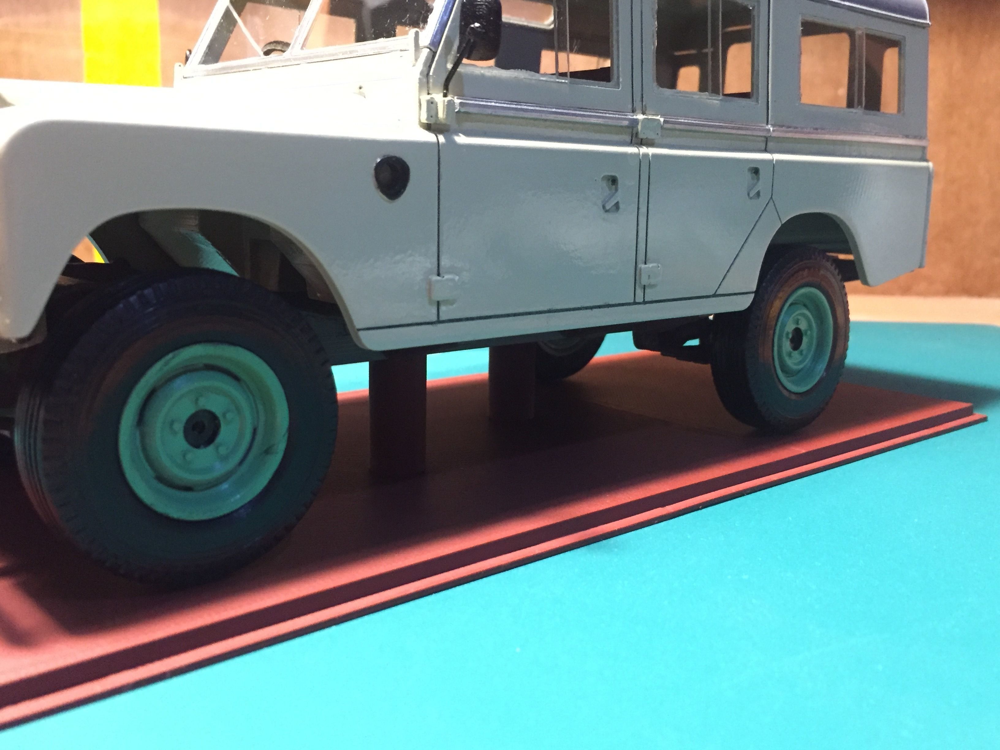 Land Rover 3 series Wagon 1 to 18  scale model series   3D print model_31