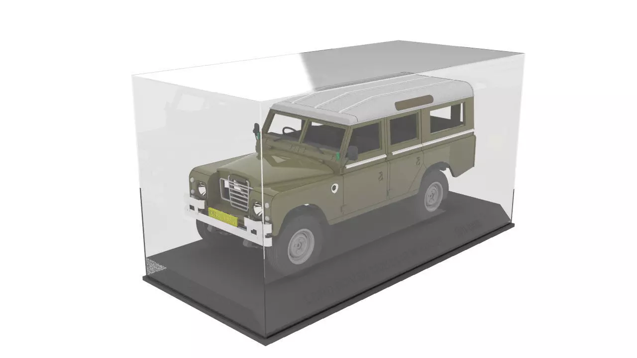 Land Rover 3 series Wagon 1 to 18  scale model series   3D print model_0