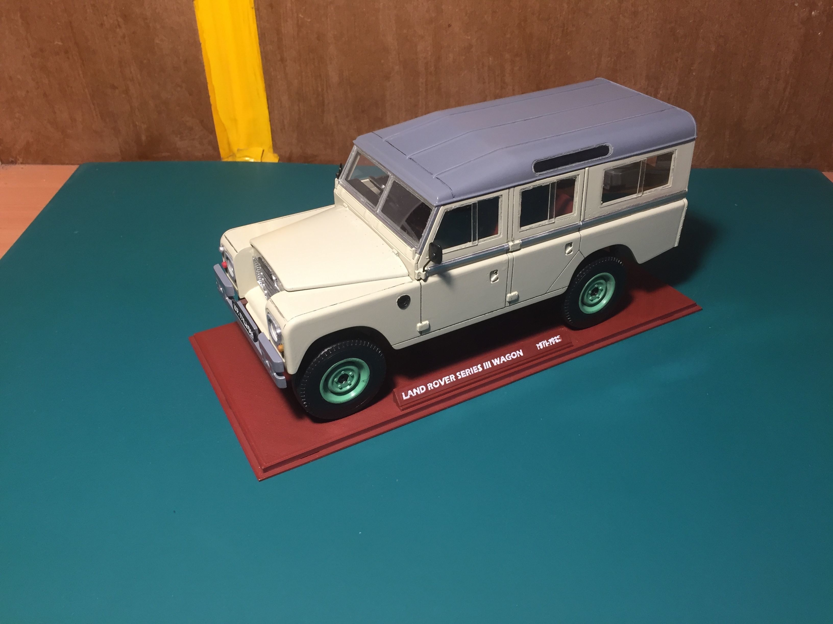 Land Rover 3 series Wagon 1 to 18  scale model series   3D print model_2