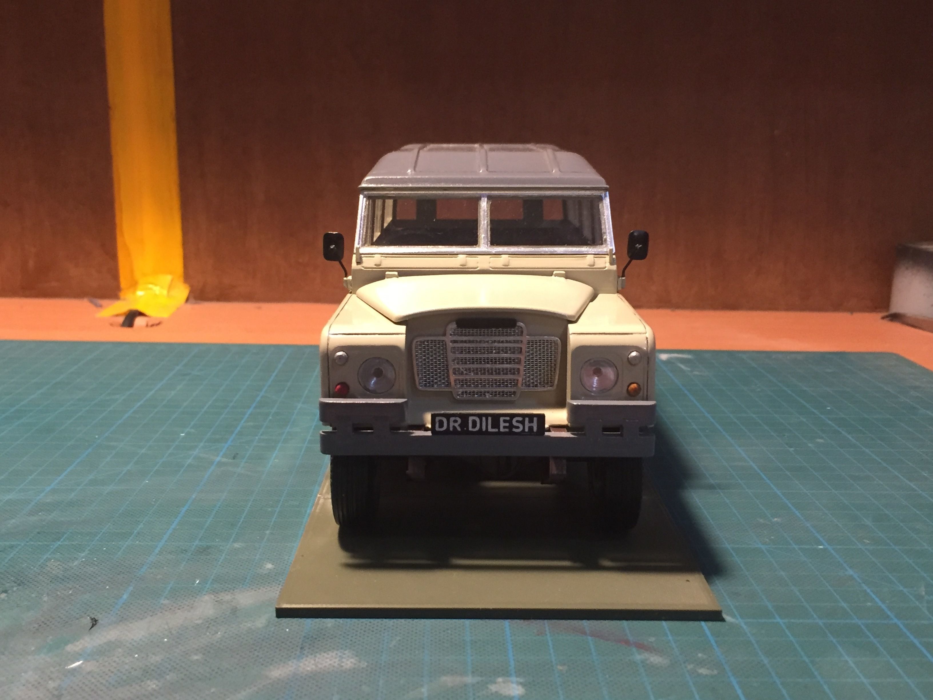 Land Rover 3 series Wagon 1 to 18  scale model series   3D print model_29