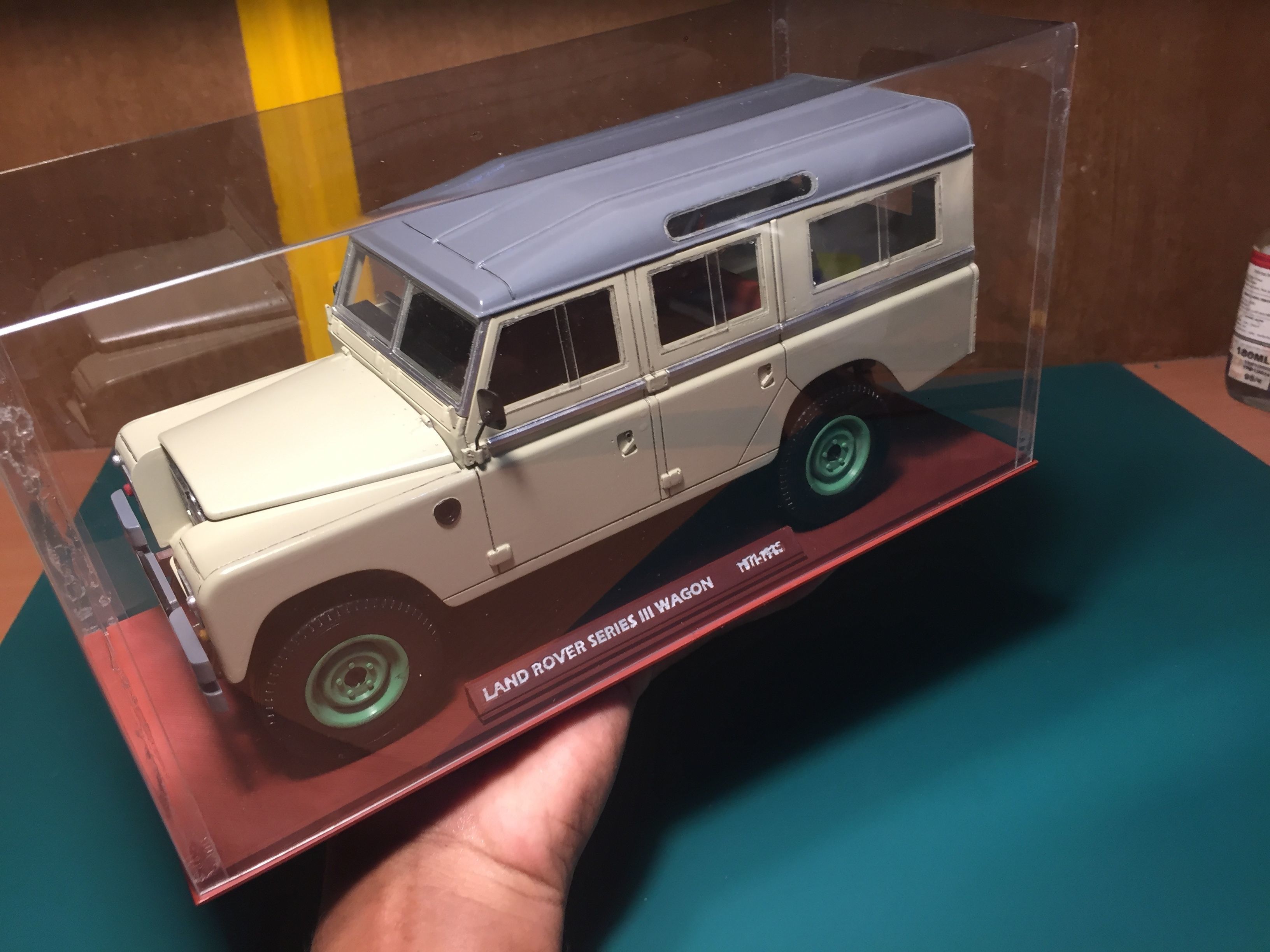 Land Rover 3 series Wagon 1 to 18  scale model series   3D print model_4