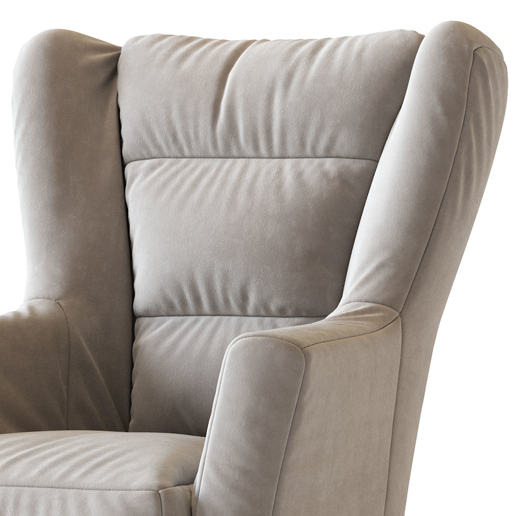 Armchair Clara 3D model_5