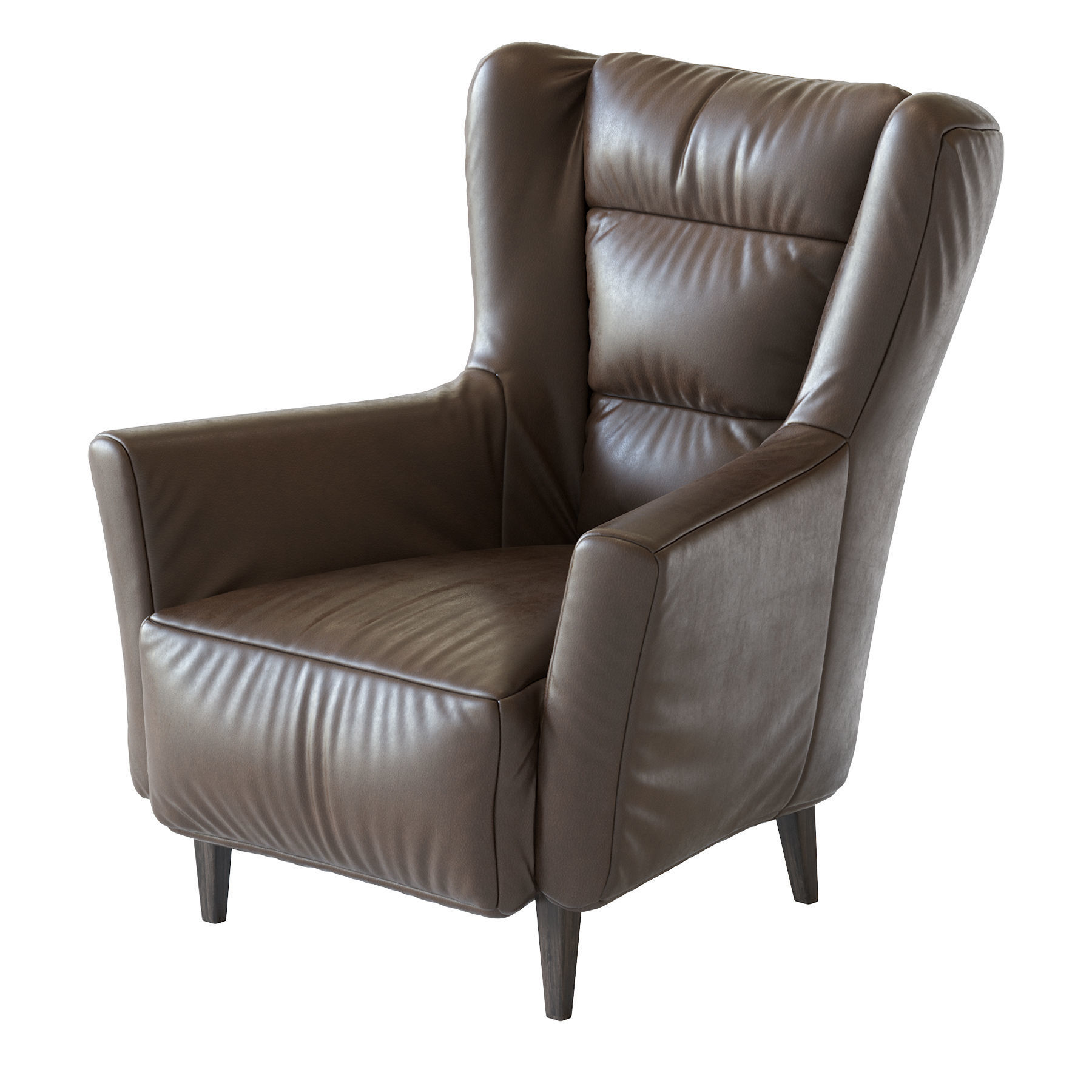 Armchair Clara 3D model_3