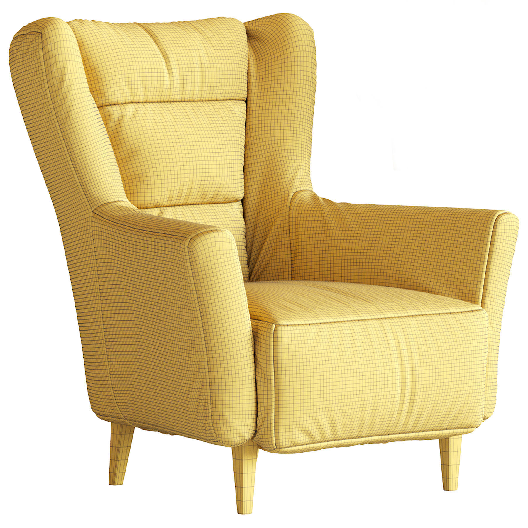 Armchair Clara 3D model_22