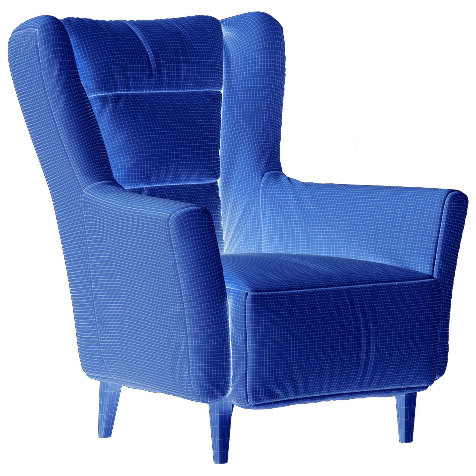 Armchair Clara 3D model_23