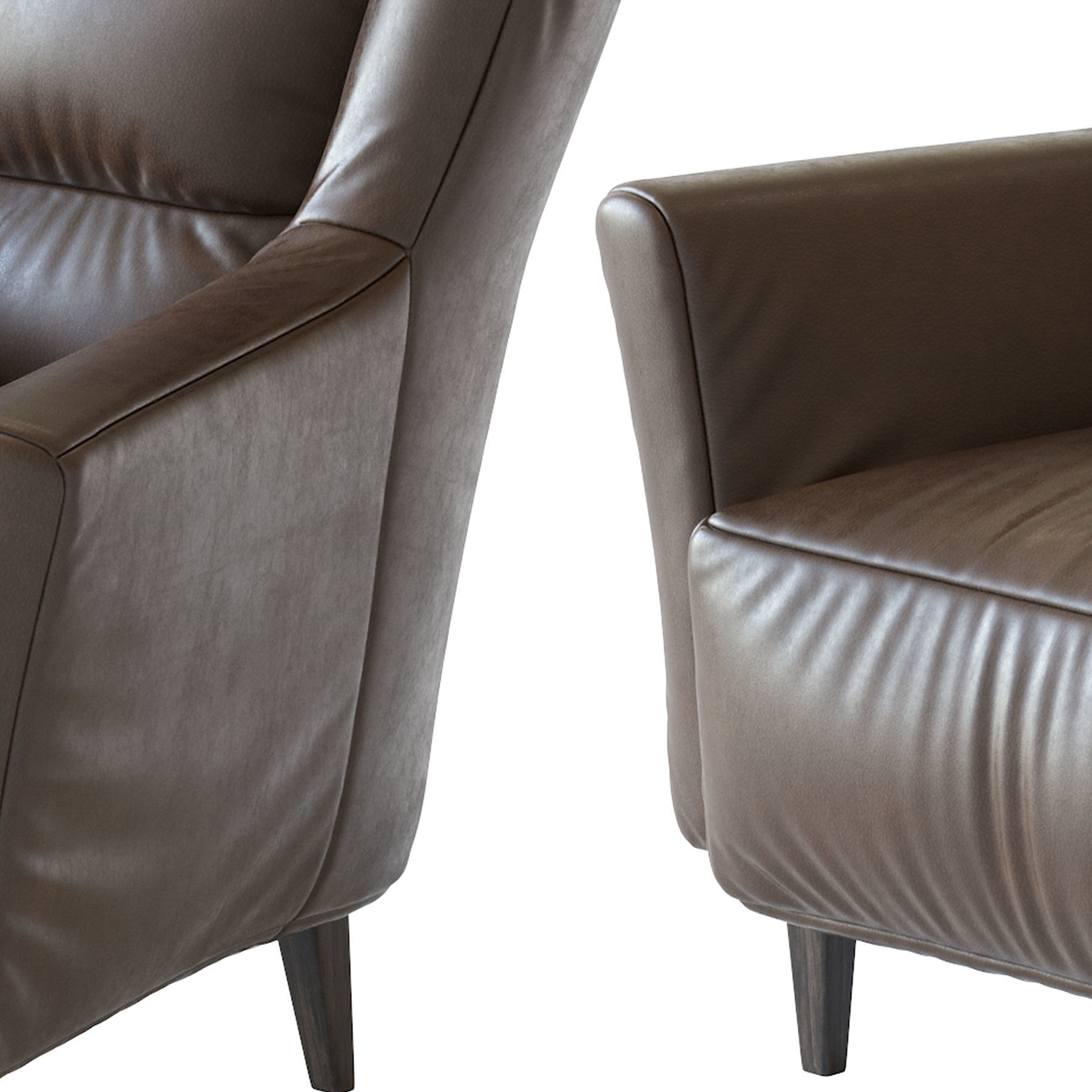 Armchair Clara 3D model_16