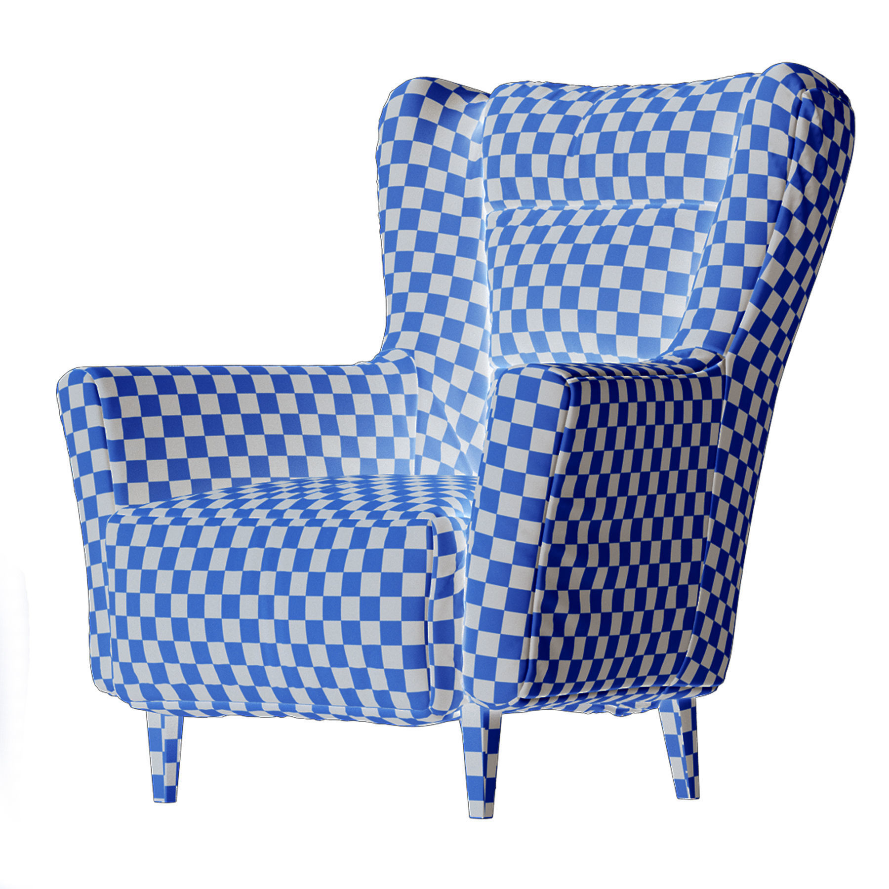 Armchair Clara 3D model_25