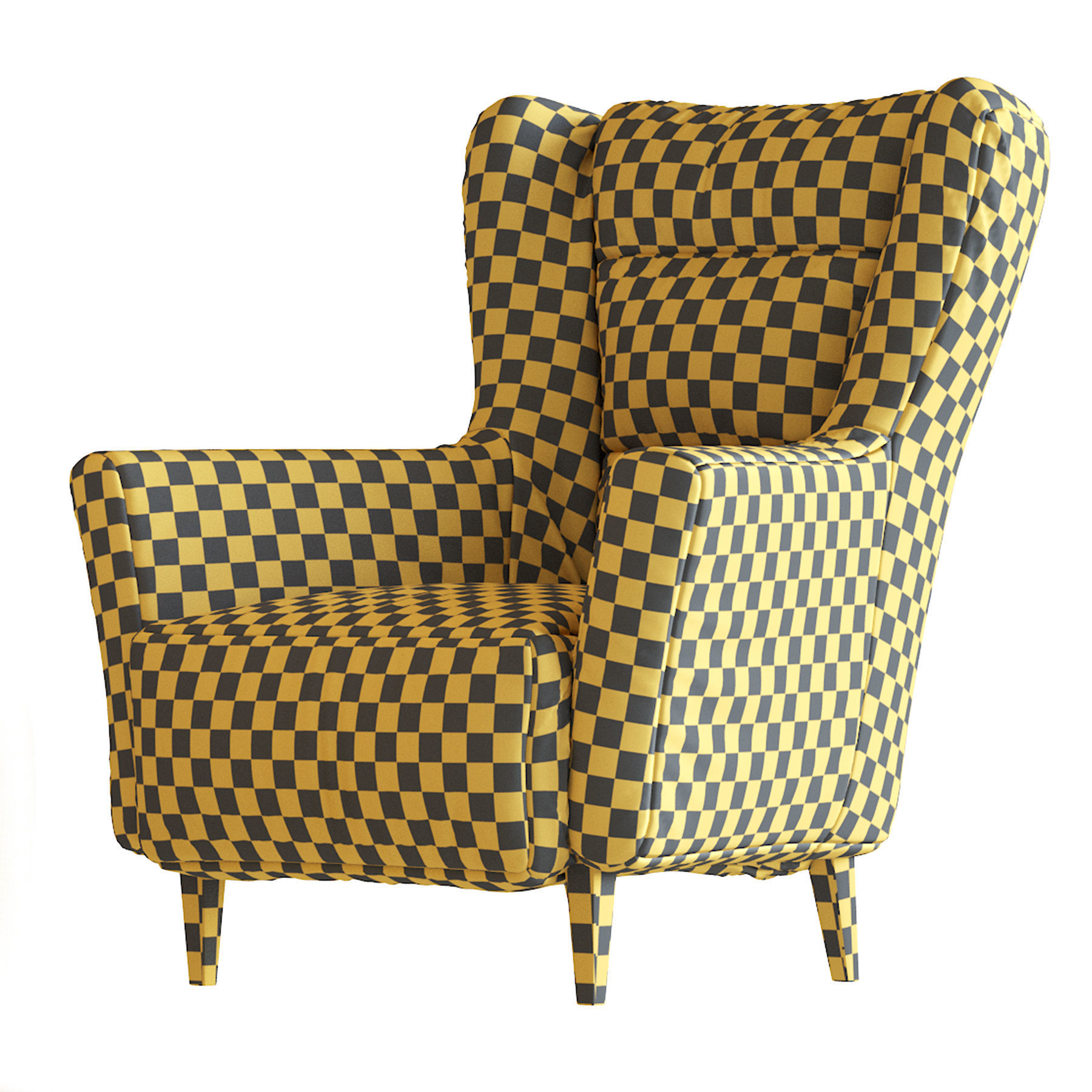 Armchair Clara 3D model_24
