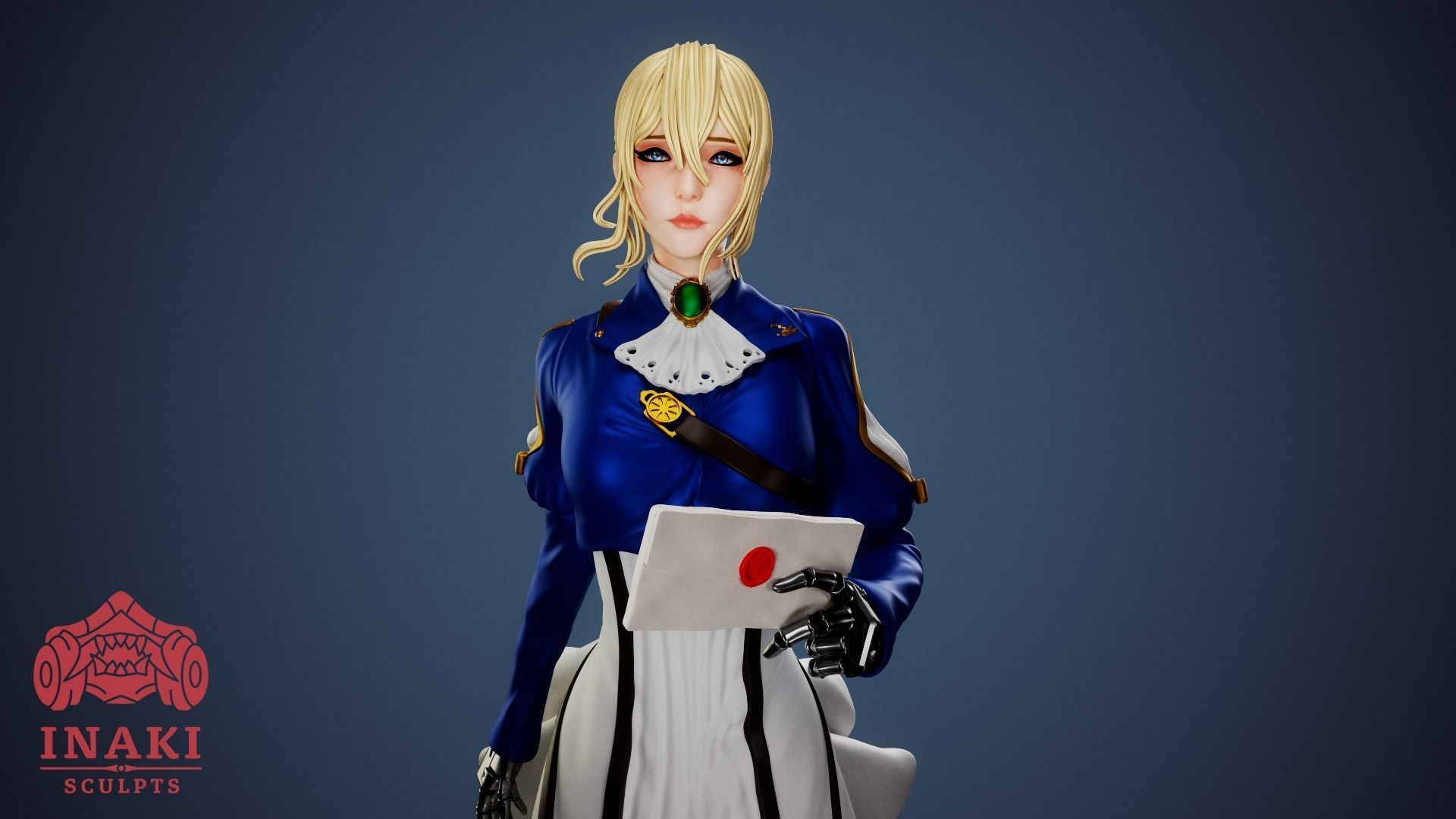 Violet Evergarden 3D print model_2