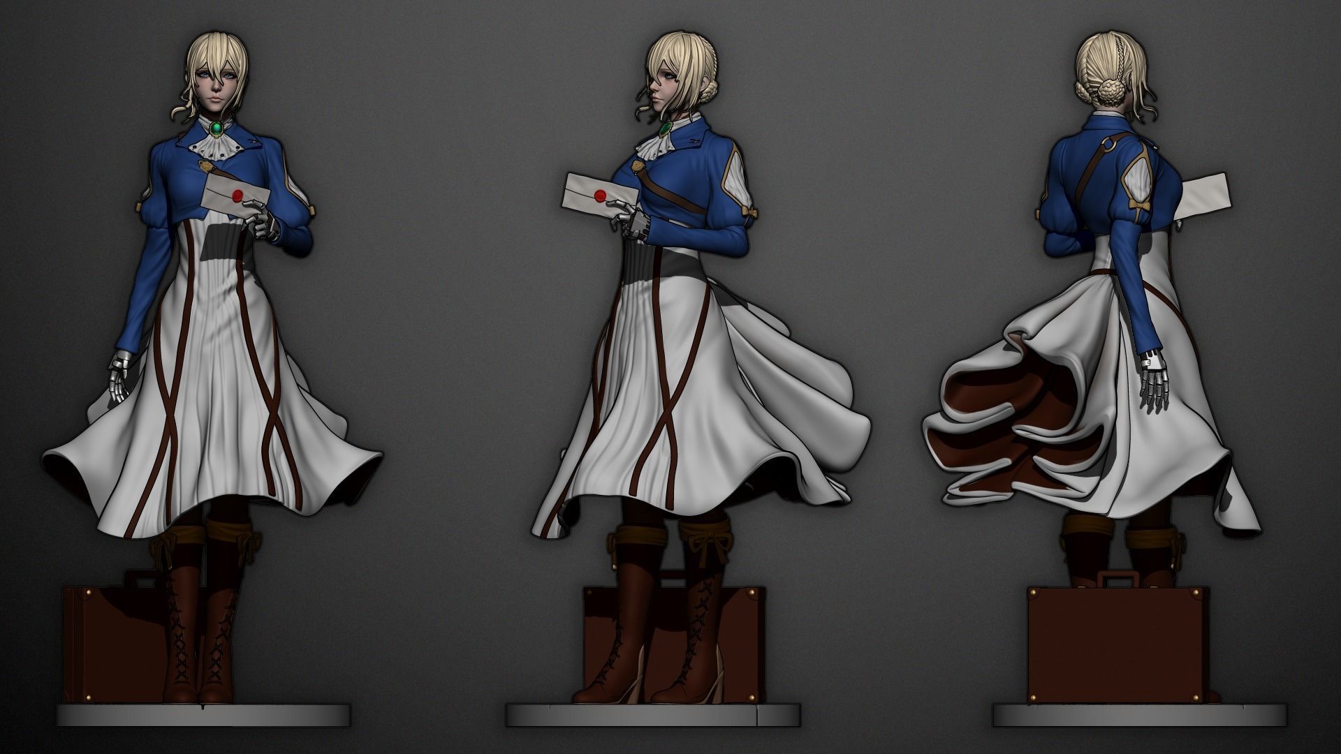 Violet Evergarden 3D print model_5