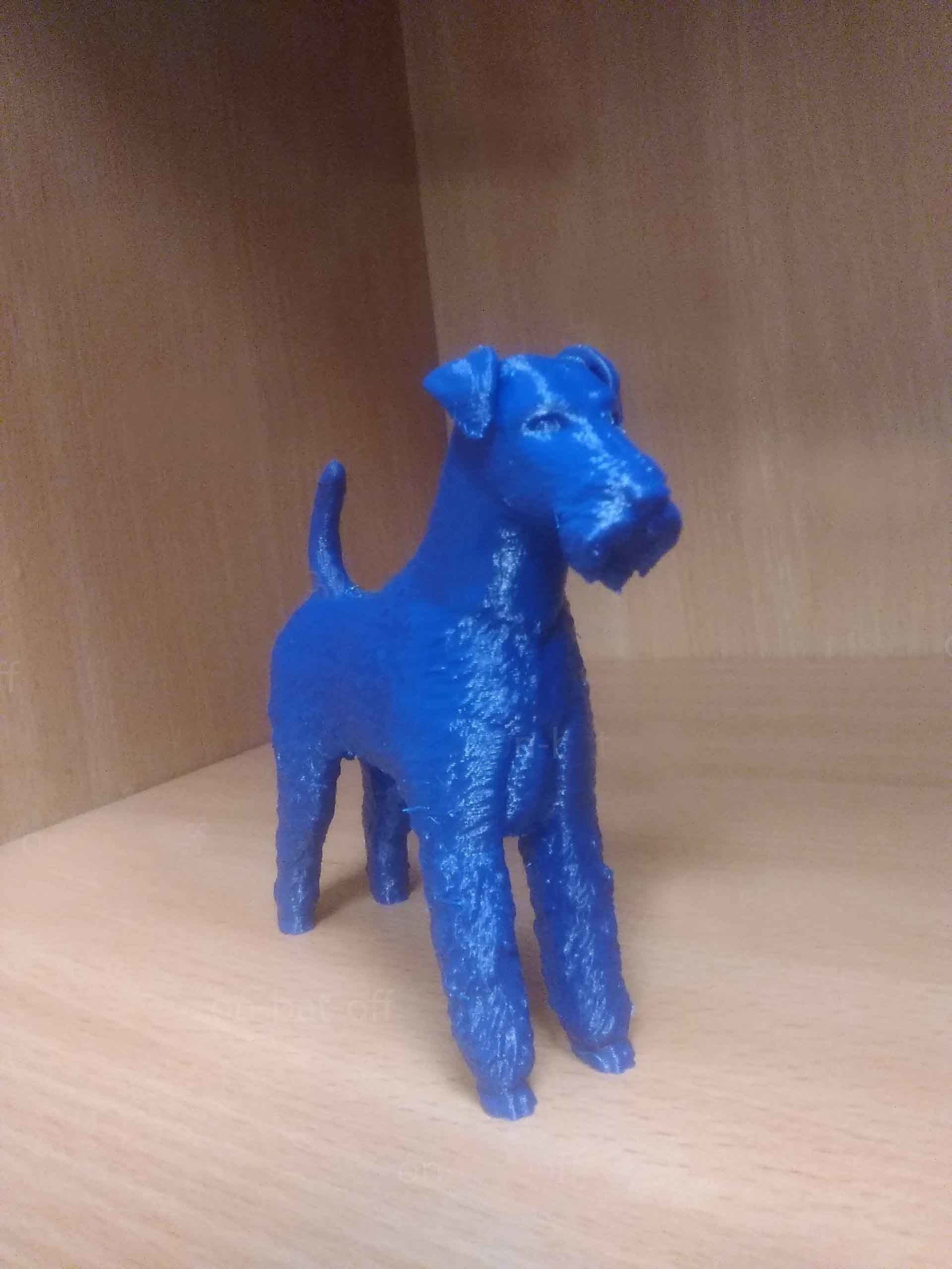 Airedale terrier 3D print model_5