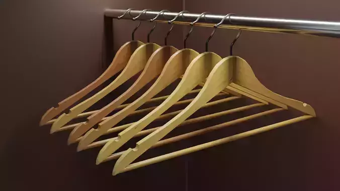 Wooden Clothes Hanger