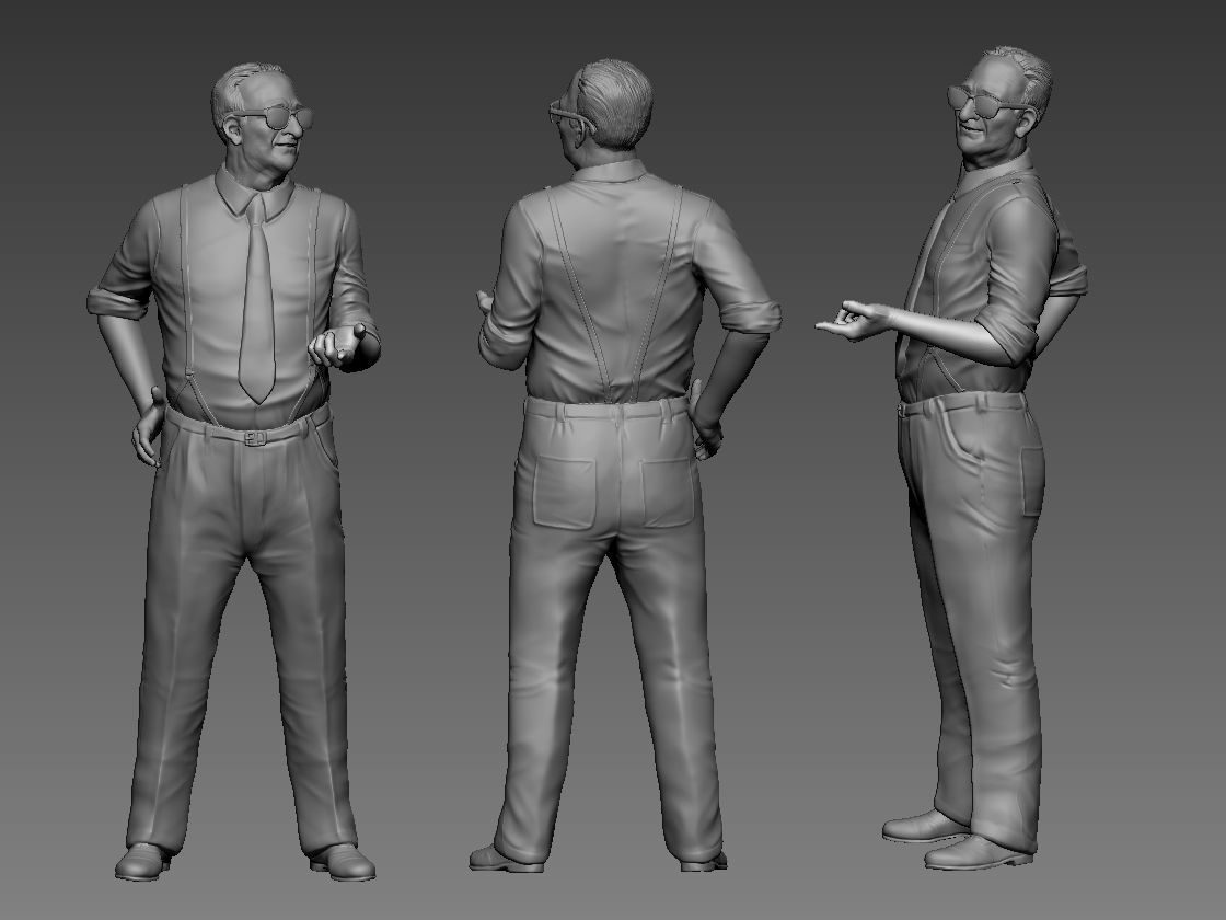 Enzo Ferrari Manager Car 3D print model_12