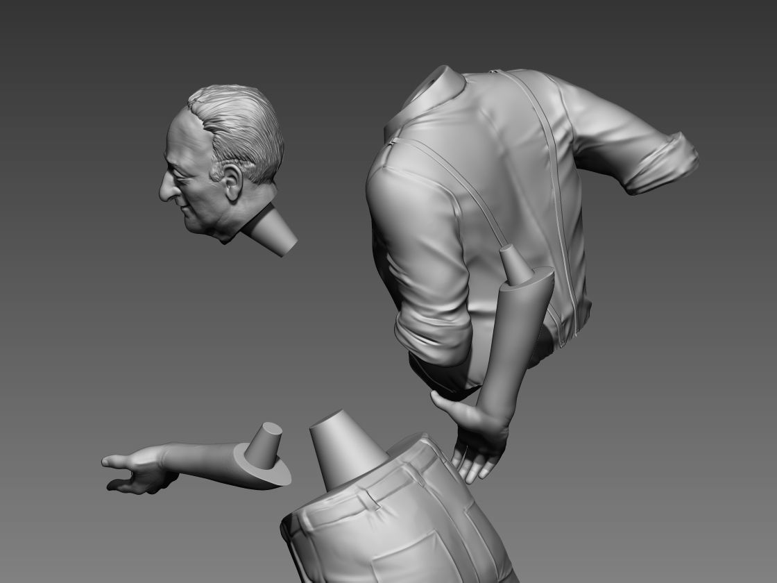 Enzo Ferrari Manager Car 3D print model_2