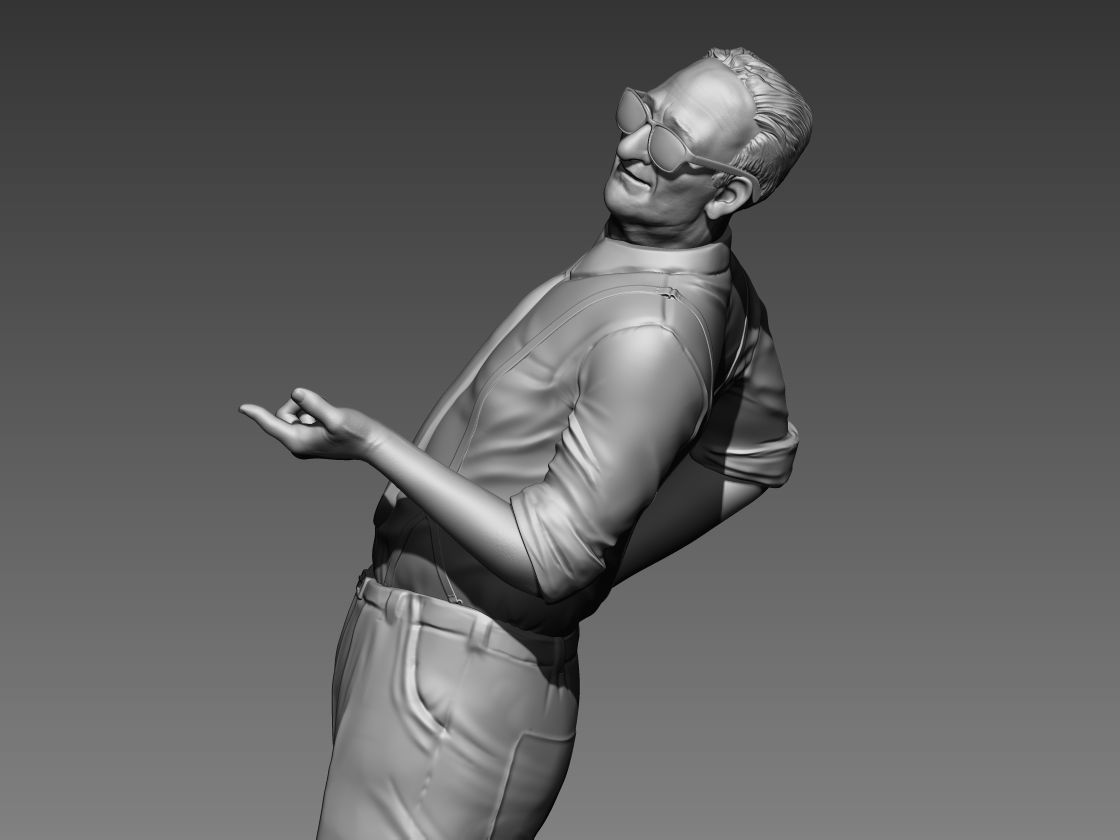 Enzo Ferrari Manager Car 3D print model_14