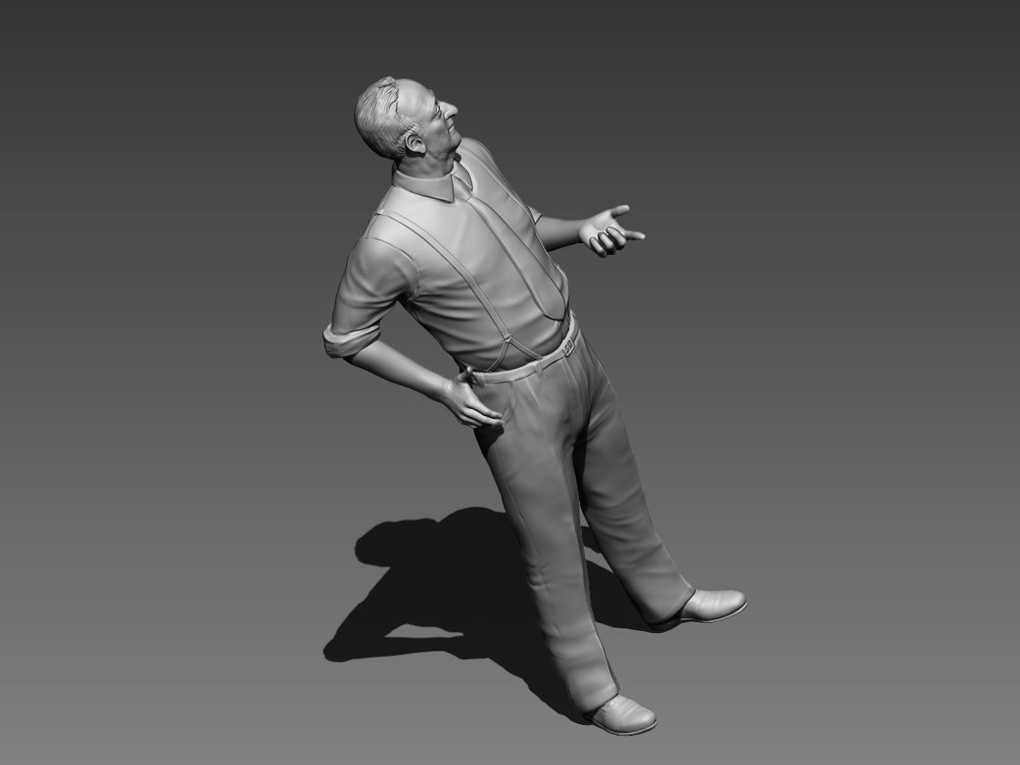 Enzo Ferrari Manager Car 3D print model_7