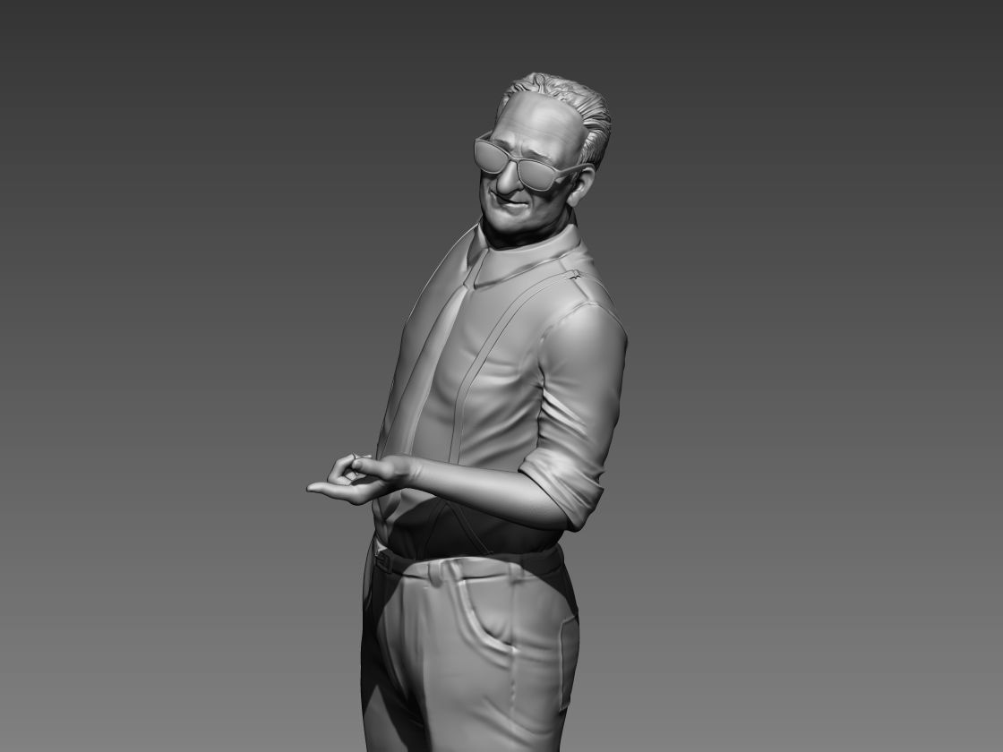 Enzo Ferrari Manager Car 3D print model_15