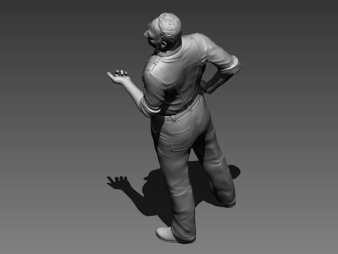 Enzo Ferrari Manager Car 3D print model_10