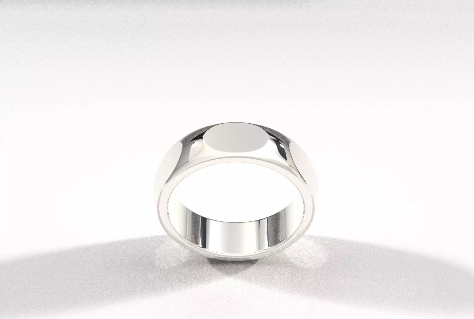 Minimalist Ring 3D print model_0