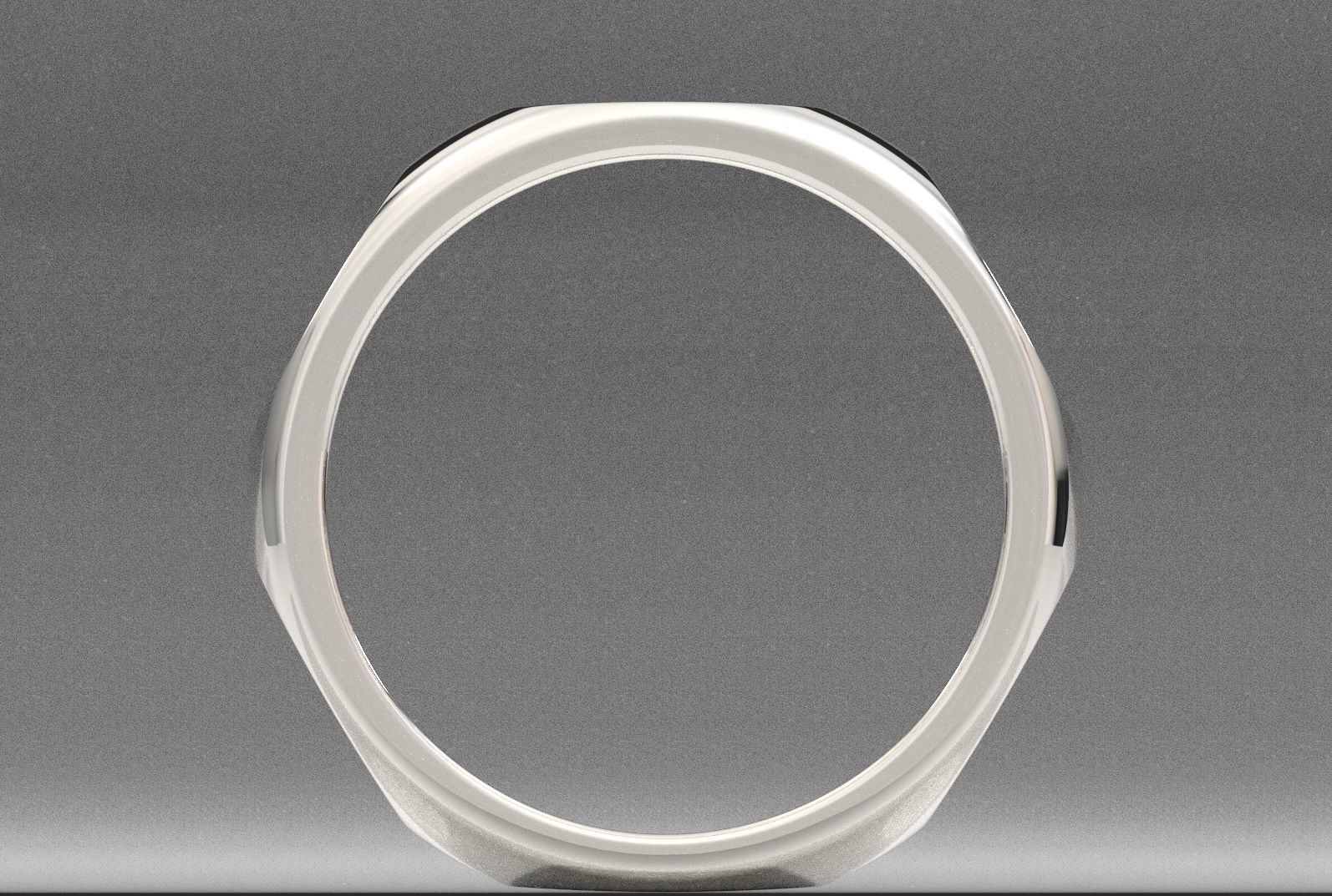 Minimalist Ring 3D print model_6
