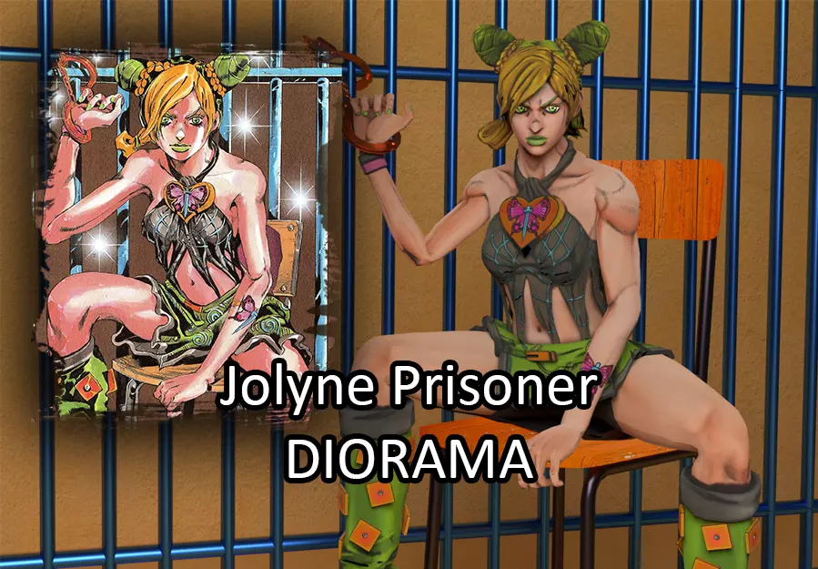 Jolyne Prisoner 3D print model_0