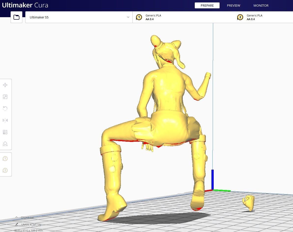 Jolyne Prisoner 3D print model_17