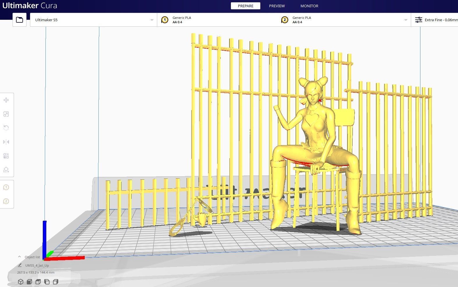 Jolyne Prisoner 3D print model_6