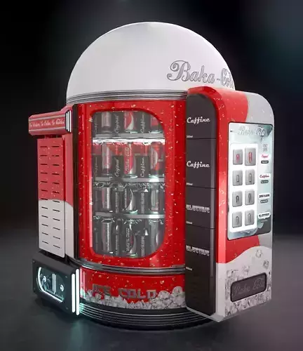 Baka - Cola Vending Machine - Vending machine without cans