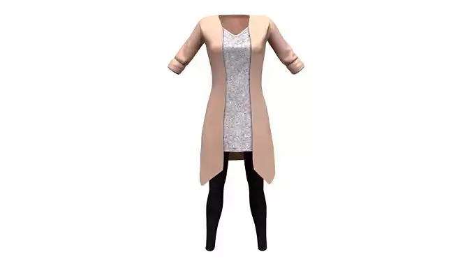 Long Cardigan Shirt Under and Skinny Leggings Outfit