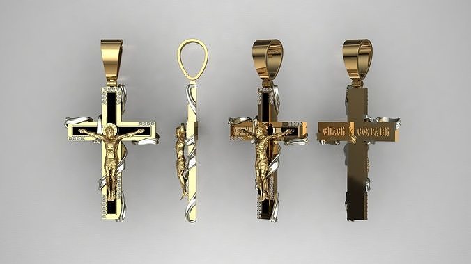 Cross with onyx  3D print model