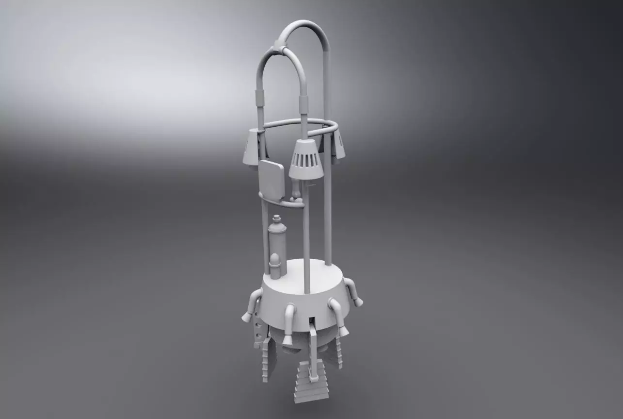 XT7B Jetcraft Scale model 3D print model
