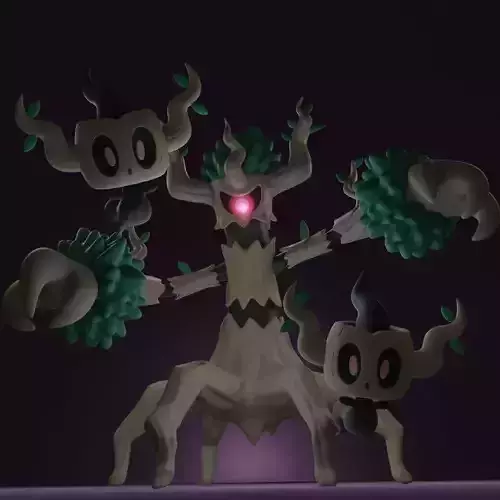 Pokemon - Phantump and Trevenant