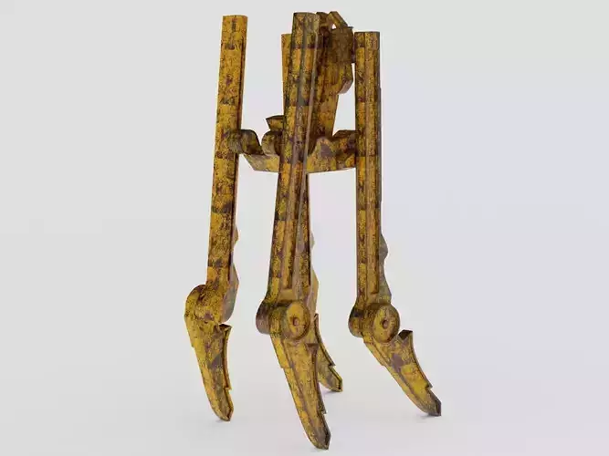 Tall walker robot from my Graduation Project 3D model Tall walker robot from my Graduation Project 3D model